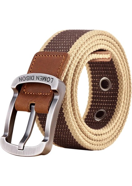 Canvas Kemer Eğitim Kemer Kumaş Spor Pantolonları Için Dokuma Bel Bandı Gençlik Haki 110CM (Yurt Dışından) fırsatları