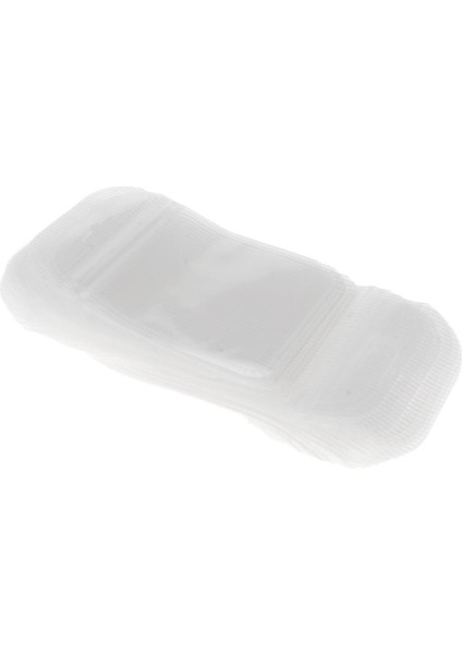 50 Adet Şeffaf Çizgili Pp Kendinden Yapışkanlı Ambalaj Çanta Torbaları 7X11CM (Yurt Dışından)