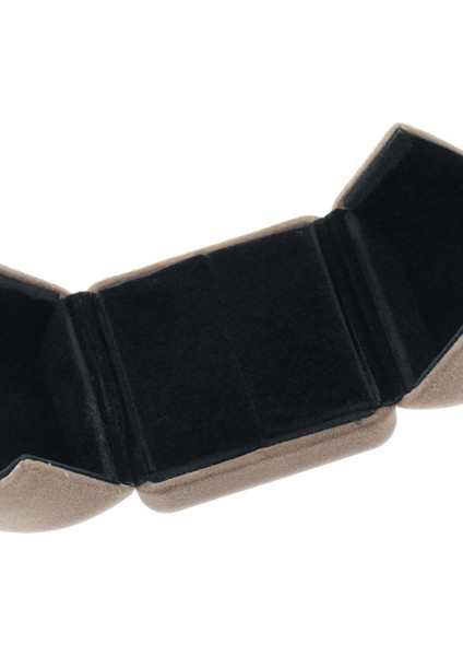 Nişan Teklifi Alyans Kutusu Çift Açılış, Kahve, 1 Adet (Yurt Dışından) modelleri