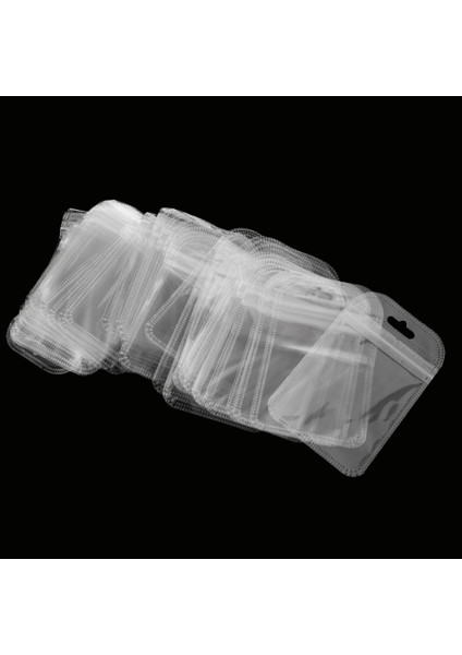 50X Kendinden Mühür Çanta Delikli Plastik Ambalaj Kılıfı Temizle Çanta - 3 (Yurt Dışından) fiyatları