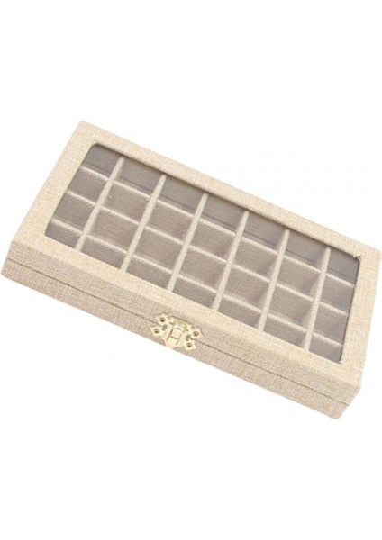Çok Renkli 28 Gird Konteyner Nail Art Hap Boncuk Tutucu 25X15 cm Takı Kılıfı Sarı (Yurt Dışından) fırsatları