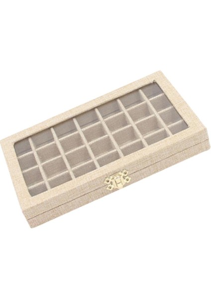 Çok Renkli 28 Gird Konteyner Nail Art Hap Boncuk Tutucu 25X15 cm Takı Kılıfı Sarı (Yurt Dışından) indirimleri