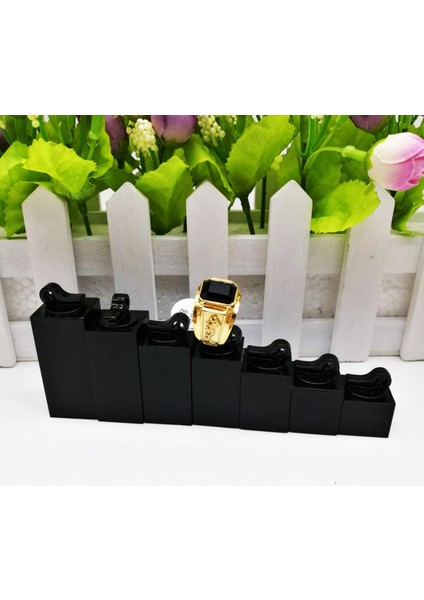 7 Adet Akrilik Parmak Yüzük Ekran Standı Tutucu Takı Mağazası Vitrin - Küboid (Yurt Dışından) fırsatları