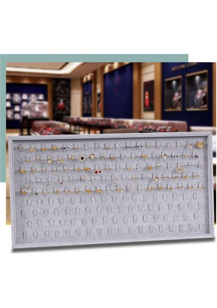 Çok Amaçlı Mücevher Ekran Tepsi Kolye Depolama Vitrin Organizatör Kılıf Yüzük Tepsisi (Yurt Dışından) indirimleri