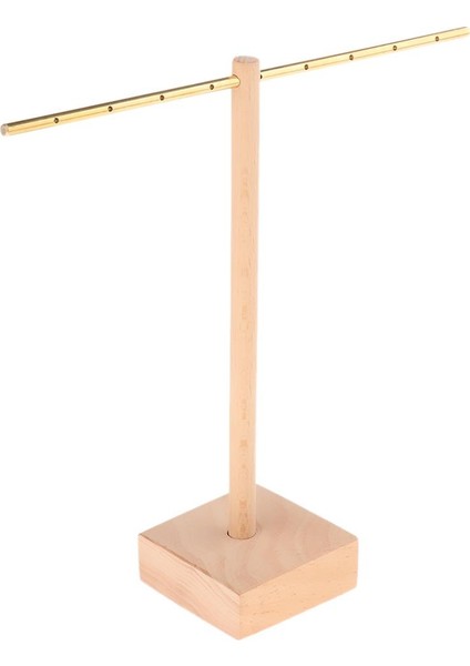 Chic T-Bar Ahşap Takı Ekran Standı Küpe Dükkan Sayacı Için Asılı Asılı Raf (Yurt Dışından)