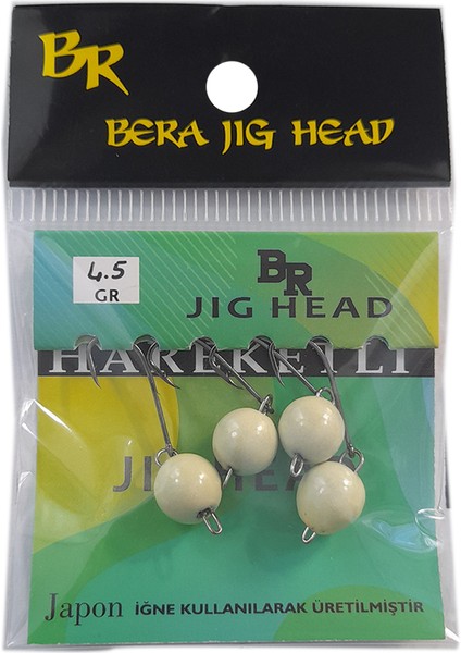 Hareketli (Mafsallı) Jig Head (Glow) modelleri