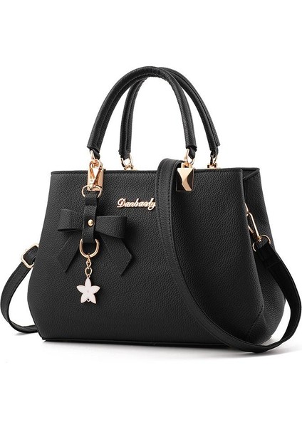 Kadın Çantası 2023 Yeni Kore Versiyonu Gelgit Yay Kadın Çantası Taşınabilir Omuzdan Askili Çanta Askılı Çanta Moda Trendi Kadın Çantası (Yurt Dışından)