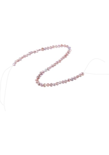 2x5-6mm Barok Tatlı Su Incileri Boncuklar Kolye Bilezik Işık Mor 40 Pcs 2 Pcs (Yurt Dışından)