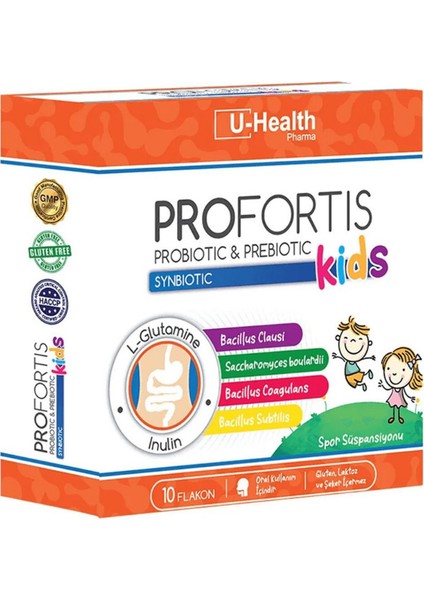 Profortis Probiotic ve Prebiotic Kids 10 Flakon