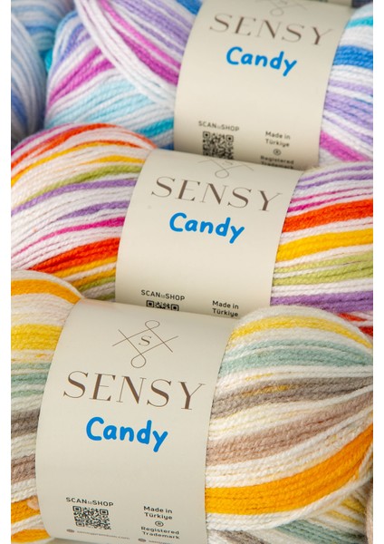 Premium Candy El Örgü Ipi Bebek Çocuk Kazak Ipi Hırka Yelek Atkı Ip Battaniye Ipliği indirimleri