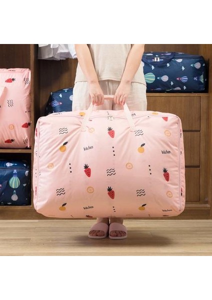 Yorgan Yatak Yastık Organizatör Su Geçirmez Nemli Geçirmez Oxford Saklama Çantası Yatak Battaniye Giysi Organizasyon Depolama Sepeti | Katlanabilir Saklama Torbaları (Yurt Dışından) fırsatları