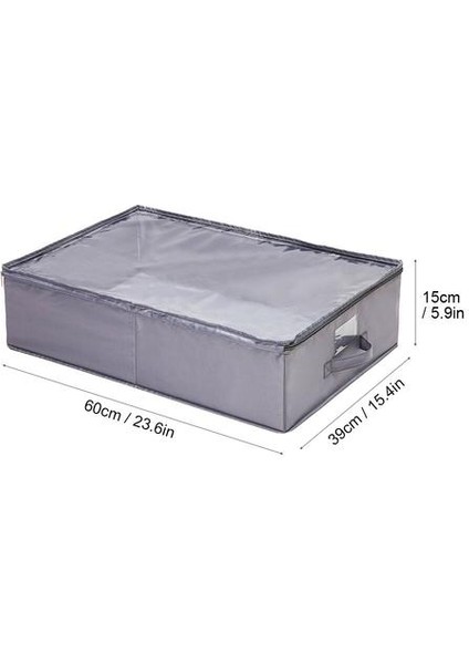 Yorgan Saklama Çantası ile Fermuarlı ve Taşınabilir Kolu ile Dolap Raf Katlanır Depolama Giysi Sıralayıcı Oyuncaklar Saklama Çantası Organizatör | Katlanabilir Saklama Torbaları (Yurt Dışından) fiyatları