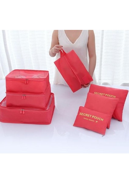 7 Adet / Grup Ev Depolama Malzemeleri Taşınabilir Su Geçirmez Işlevli Seyahat Aksesuarları Seyahat Çantası Oxford | Katlanabilir Saklama Torbaları (Yurt Dışından) fırsatları