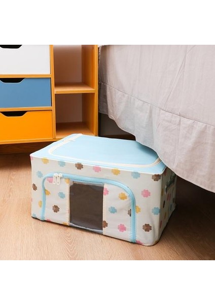 Kumaş Katlanabilir Oxford Bez Çelik Çerçeve Saklama Kutusu Giysi Depolama Organizatör Saklama Kutusu Ev Günlük Aracı Aksesuarları Için | Katlanabilir Saklama Torbaları (Yurt Dışından) fırsatları