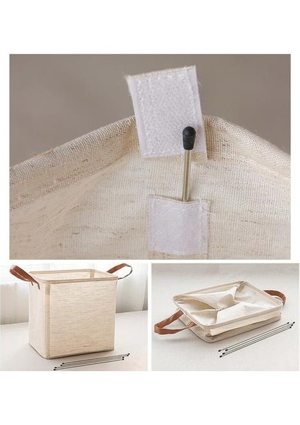 Pamuk Keten Saklama Çantası Japonya Tarzı Katlanabilir Çamaşır Sepeti Saplı Çocuk Oyuncakları Giysileri Dergisi Organizatör Ev Ofis Arzı | Katlanabilir Saklama Torbaları (Yurt Dışından) fırsatları