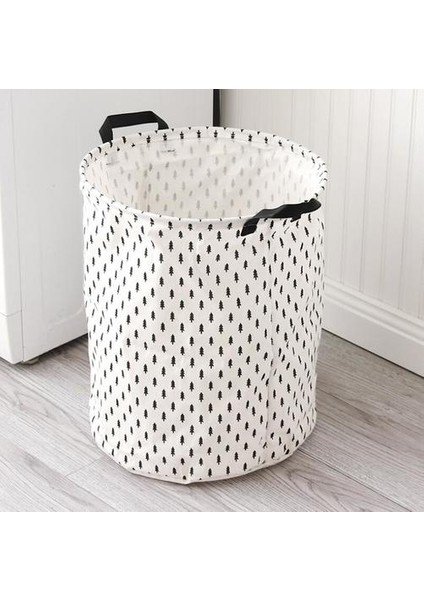 Kirli Giyim Depolama Sepetleri Dayanıklı Katlanır Ins Çantalar Yuvarlak Pamuk Keten Nefes Yıkama Sepeti | Katlanabilir Saklama Torbaları (Yurt Dışından) fiyatları