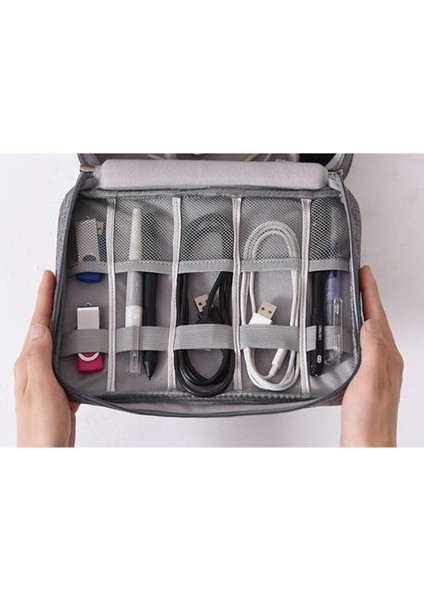 USB Sürücü Organizatör Elektronik Aksesuarları Kılıf / Sabit Sürücü Çantası HDD Çanta / Mini Pc / Tablet / Fare / Kulaklık Heardphone / Oyun Cihazı (Yurt Dışından) fiyatları