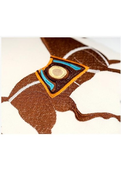 Avrupa Steed Nakış Yastık Kapakları Kare Ev Dekoratif Atmak Yastıklar Kanepe Oturma Odası Yatak Odası 45X45 cm | Yastık Örtüsü (Yurt Dışından)