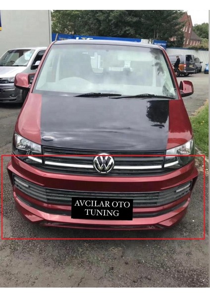 Volkswagen Transporter T6 2016 ve Sonrası Abt Ön Ek Plastik modelleri