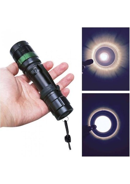 Watton WT-012 Zoomlu Oto Pc Şarjlı El Feneri Kamp Lamba fiyatları