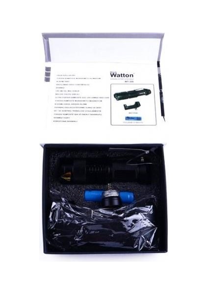 Mini Güçlü Şarjlı Pilli El Feneri 3 Modda Aydınlatma Kamp Fener