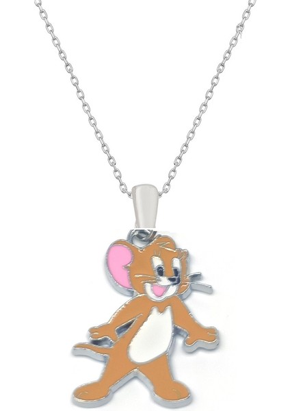 Jerry Çizgi Film Metal Kolye