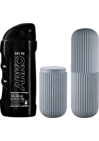 Men Black Traş Losyonu Traş Malzeme Kutu Seti
