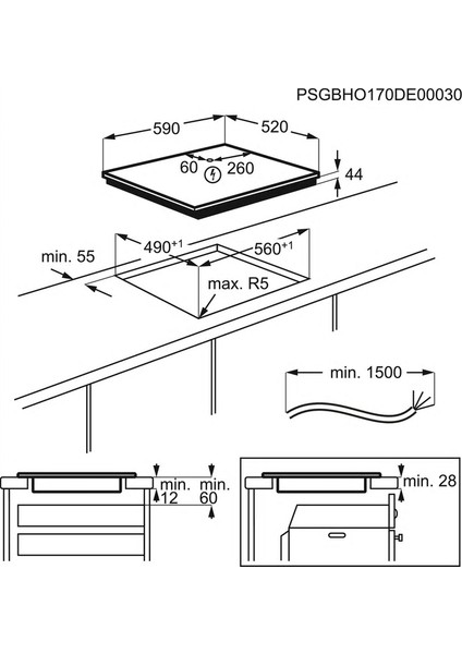 EIS62441 60CM Indüksiyon Ocak fiyatları