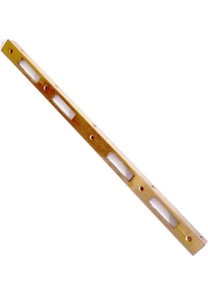 Köşeli Sarı Boyalı Kapı Kilit Karşılığı 50 cm