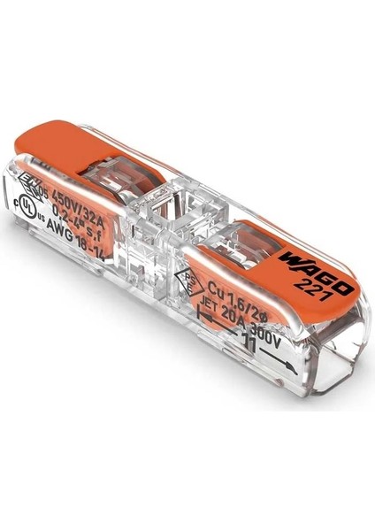 221-2411/996-012 12 Adet 221-2411 Blister Paketinde Buat Klemensi