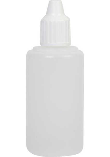 100 Adet - 50 ml Damlalıklı Şişe, Aseton, Mürekkep, Polietilen Likit Şişesi