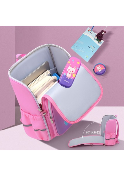 Öğrenci Okul Çantası Büyük Kapasiteli Sırt Çantası (Yurt Dışından) fırsatları