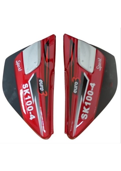 Sk 100 Yan Kapak Çelik Kırmızı