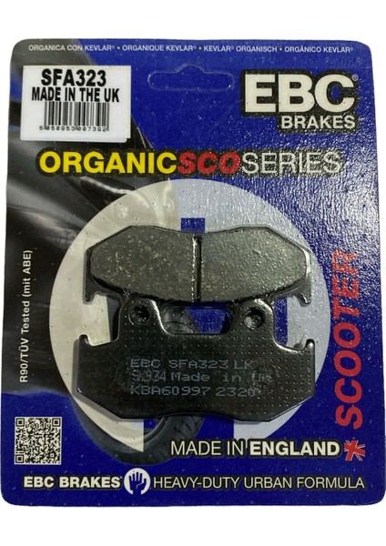 Ebc Scooter Fren Balatası