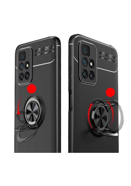 Xiaomi Redmi 10 Kılıf Zore Ravel Yüzüklü Silikon Kılıf fırsatları