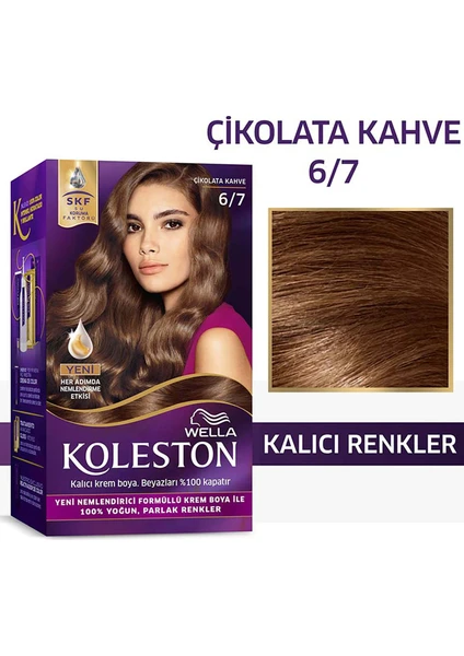 Koleston Kit Saç Boyası 6/7 Çikolata Kahve