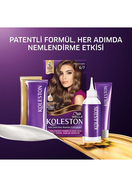 Koleston Kit Saç Boyası 6/7 Çikolata Kahve