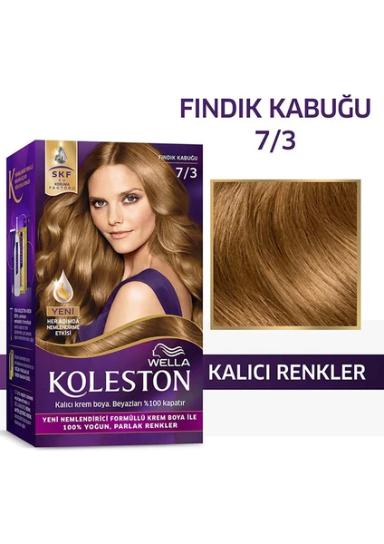 Koleston Kit Saç Boyası 7/3 Fındık Kabuğu