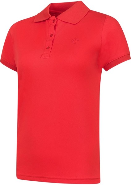 Rauma Kadın Polo Yaka T-Shirt Kırmızı fiyatları
