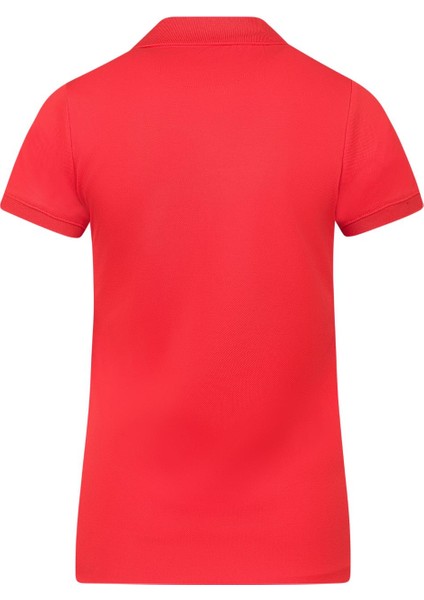 Rauma Kadın Polo Yaka T-Shirt Kırmızı fırsatları