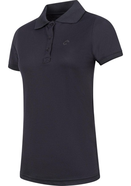 Rauma Kadın Polo Yaka T-Shirt Siyah fiyatları