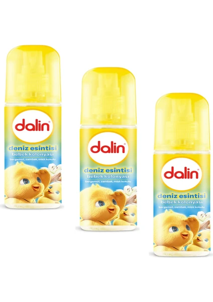 Deniz Esintisi Bebek Kolonyası 100 ml 3 Adet