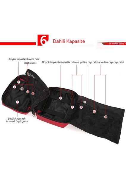 Flyleaf Açık Hava Ilk Yardım Çantası Araba Aile Açık Yüzme Taşınabilir Acil Durum Kiti Tıbbi Kit (Yurt Dışından) modelleri