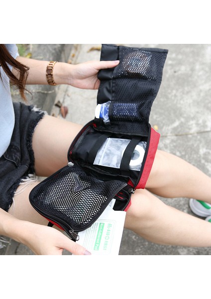 Flyleaf Açık Hava Ilk Yardım Çantası Araba Aile Açık Yüzme Taşınabilir Acil Durum Kiti Tıbbi Kit (Yurt Dışından) indirimleri