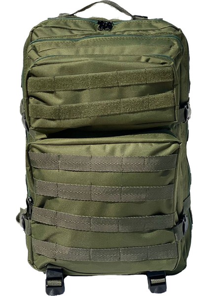 45 Lt Dağcı Outdoor Kamp Askeri Taktik Su Geçirmez Sırt Çantası 2 Adet Patch Hediyeli