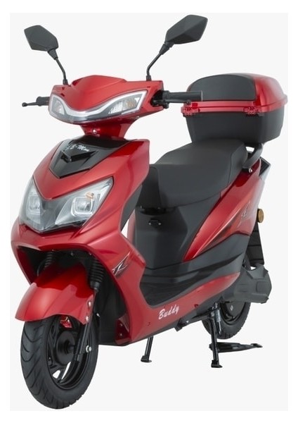 E-Mon Mondial Buddy Elektrikli Motosiklet Kırmızı