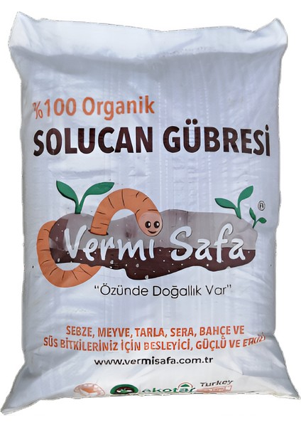 Organik Katı Solucan Gübresi 20KG