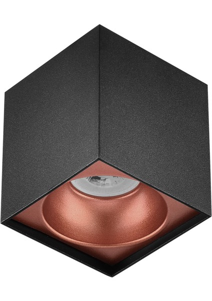 Sıva Üstü LED Spot Siyah Bakır NS245