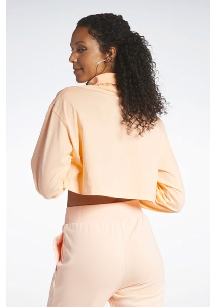 CL WDE COTTON LONGS Somon Kadın Uzun Kol T-Shirt modelleri