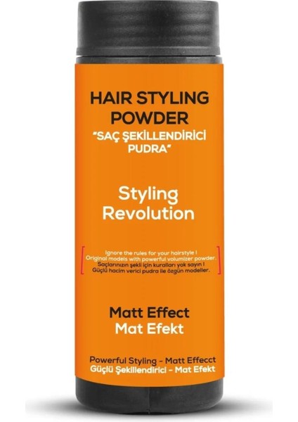 Saç Şekillendirici Pudra Toz Wax Ultra Strong Turuncu 20GR + Geniş Aralıklı Wax Tarağı 2'li Set fiyatları